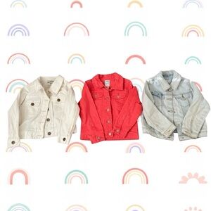 Girls denim jacket bundle
